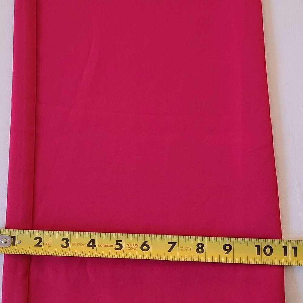 Boston Proper Womens Sleeveless Jumpsuit Back Zip Side Pockets Pink Size 0 - Picture 13 of 14